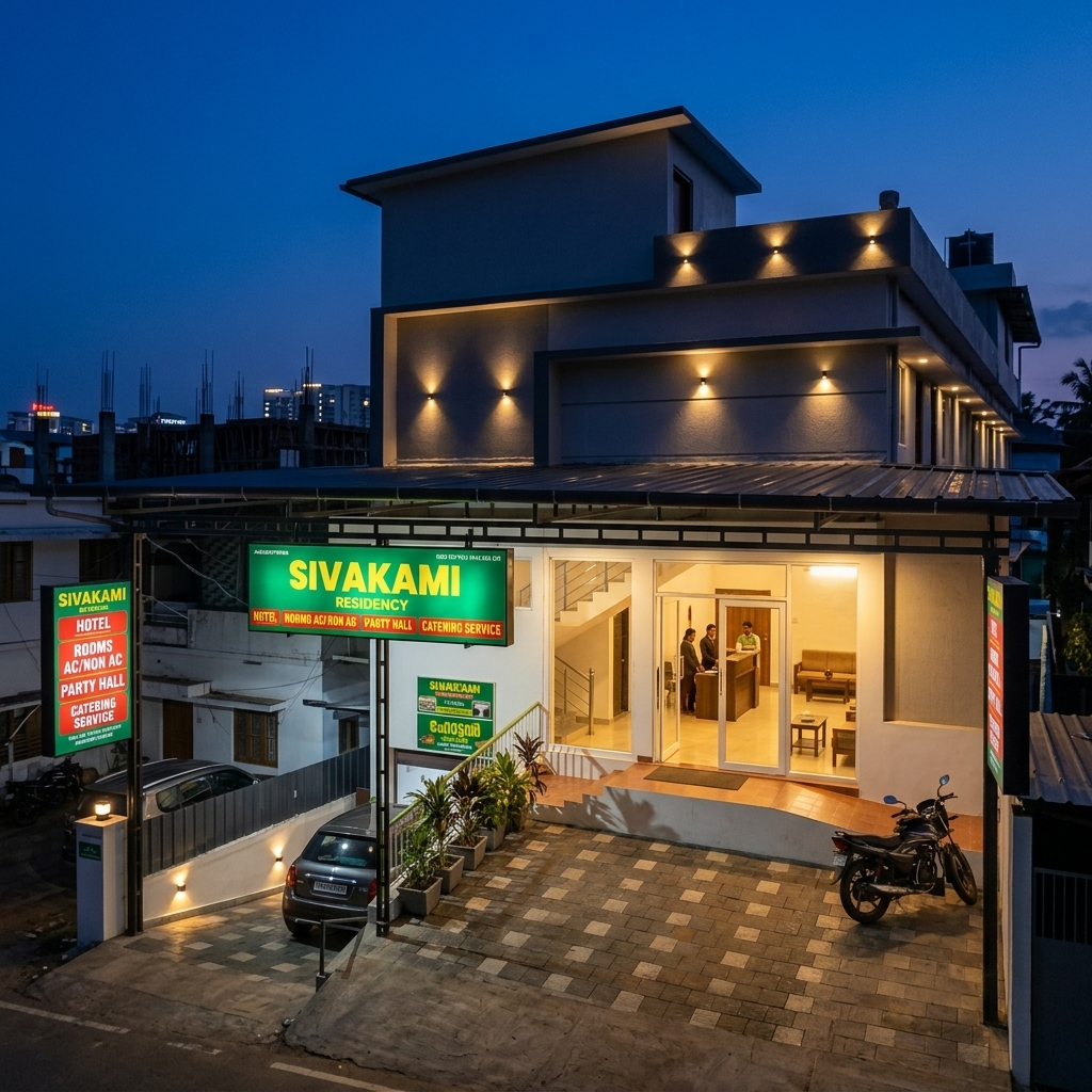 Sivakami Residency Entrance